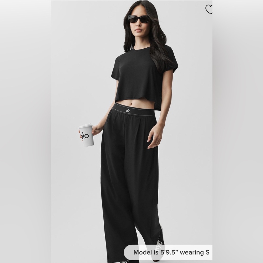 ALO Like New Black Trouser Pants